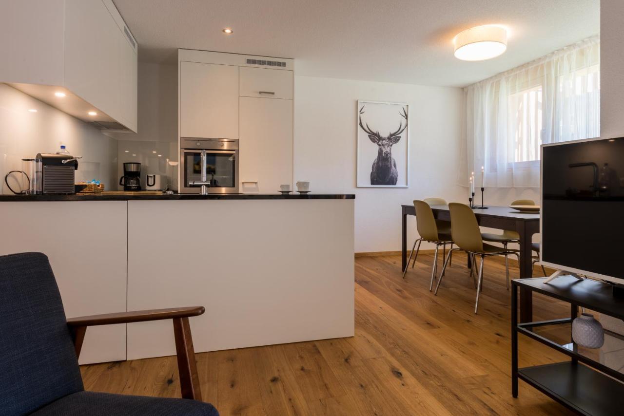 Montela Apartments - Haus C Saas-Grund Bagian luar foto
